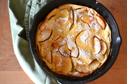 apple pancake pan
