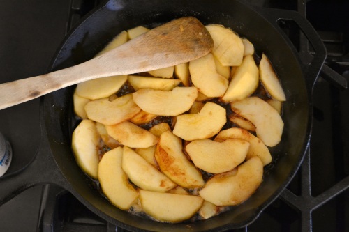 apple slices pan