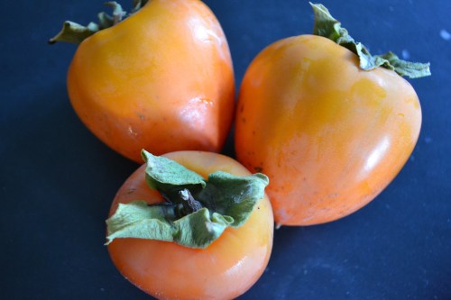 persimmons