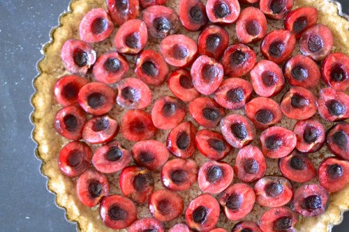 cherry tart ring above