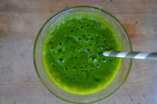 green slushy top