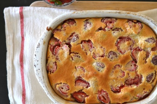 clafoutis above